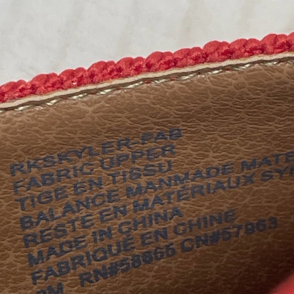 Nordstrom Rack Lava Red Pointed Toe Half d'Orsay SKYLAR Ballet‎ Flats Womens 9 - Picture 5 of 6